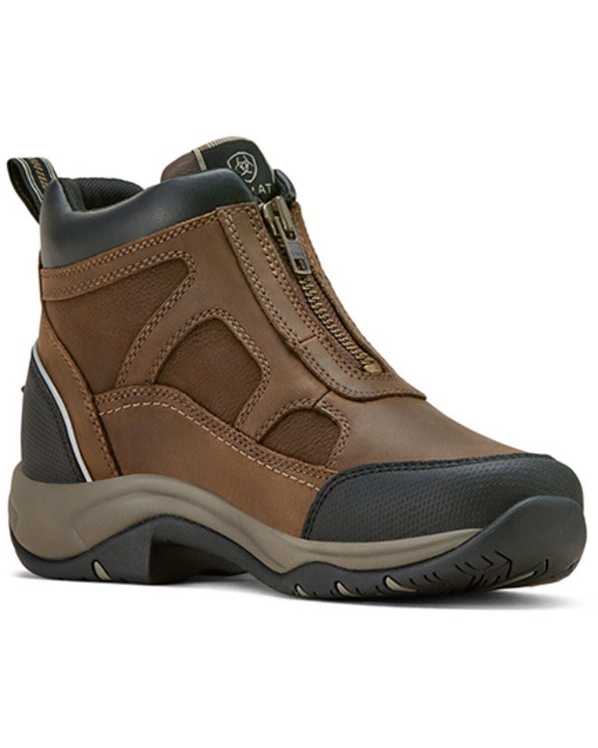 Women's Ariat Terrain Zip Waterproof Boots - Round Toe