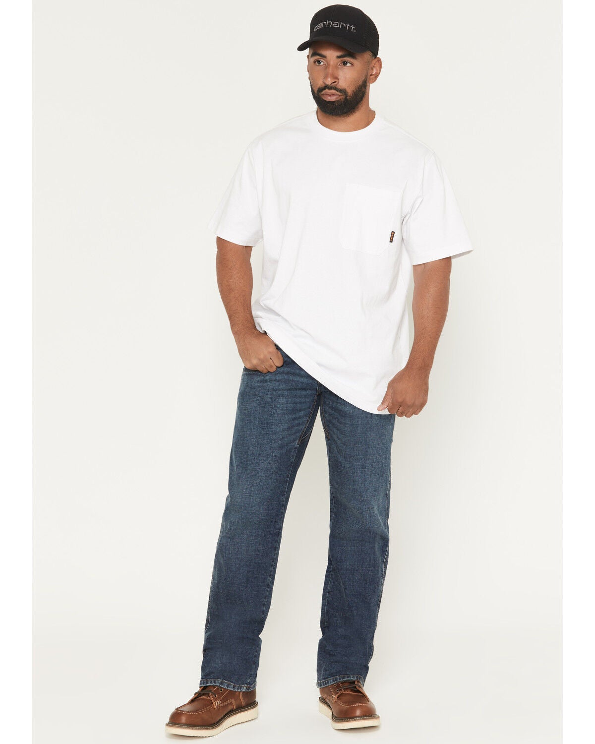 Men's Hawx Tyler Wash Straight Stretch Denim Jeans