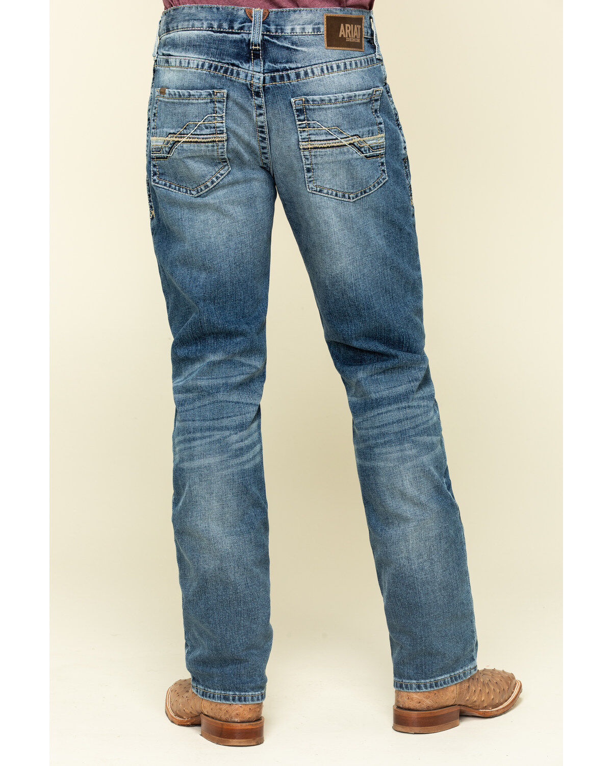 Men's Ariat M4 Dakota Low Stretch Stackable Slim Straight Jeans