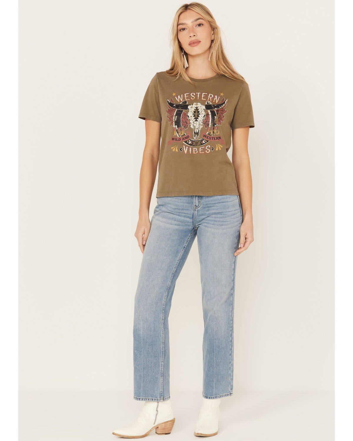 Women's Panhandle Steer Head Short Sleeve Graphic Tee