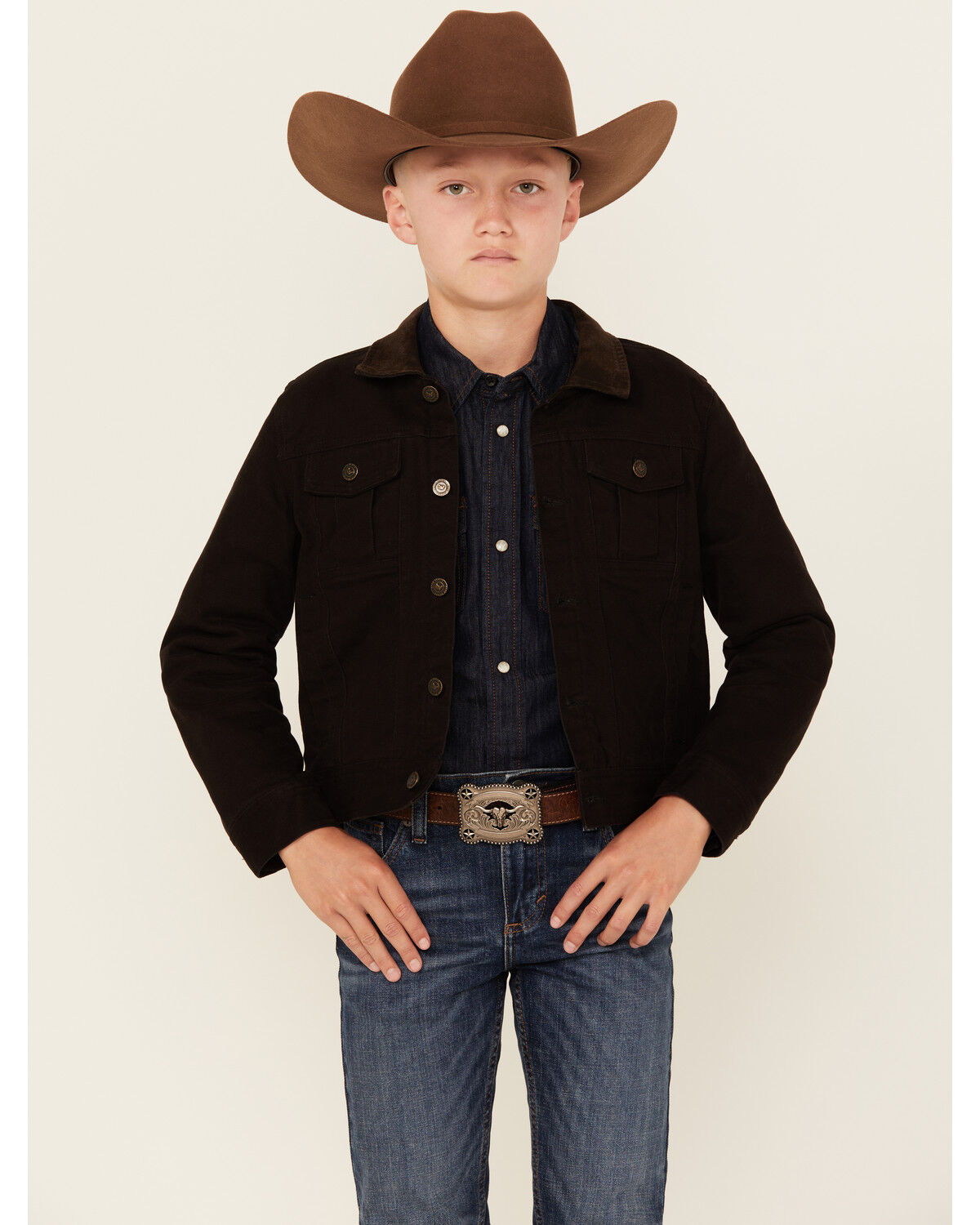 Boys' Cody James Memphis Solid Rancher Jacket