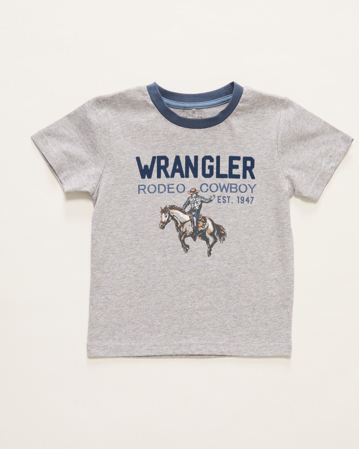 Boys' Wrangler Toddler Rodeo Cowboy Short Sleeve Graphic T-Shirt