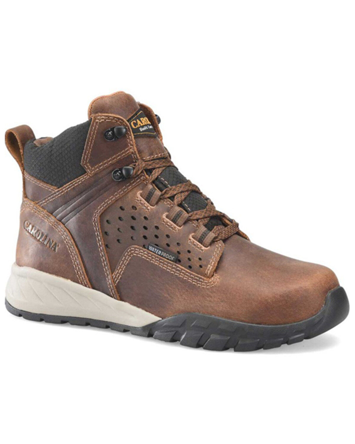 Men's Carolina Energy Lace-Up Waterproof Hiker Work Boots - Composite