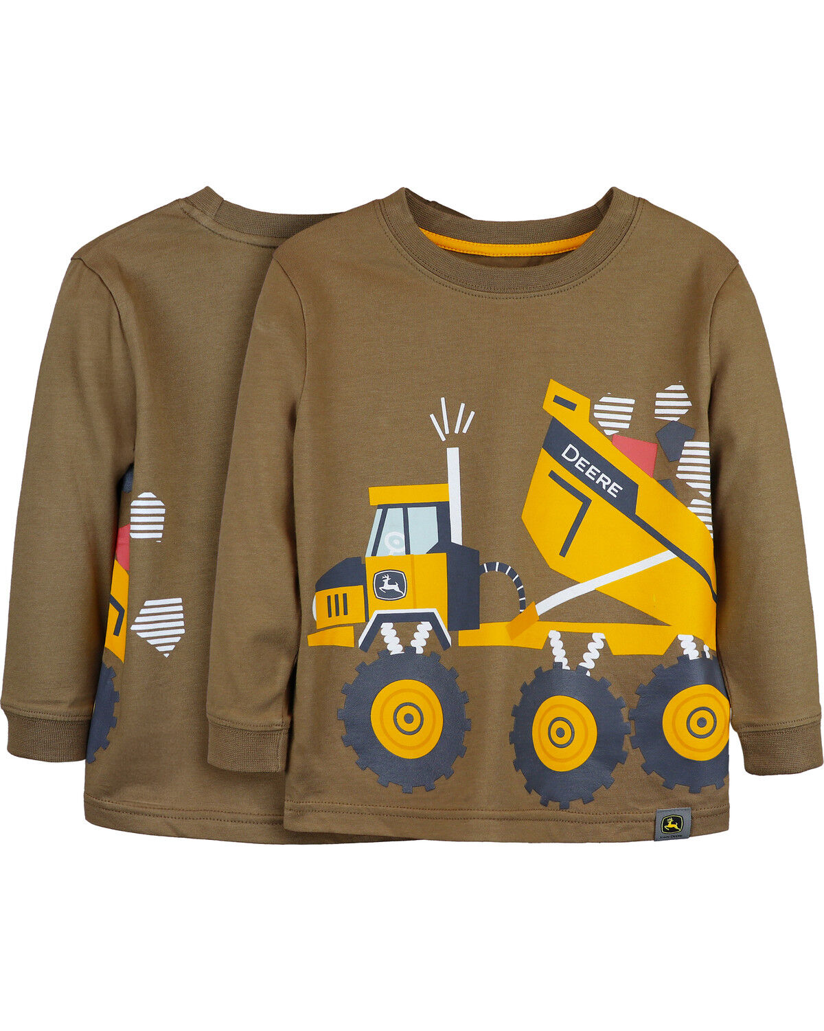 Boys' John Deere Toddler Dump Truck Long Sleeve Graphic Tee