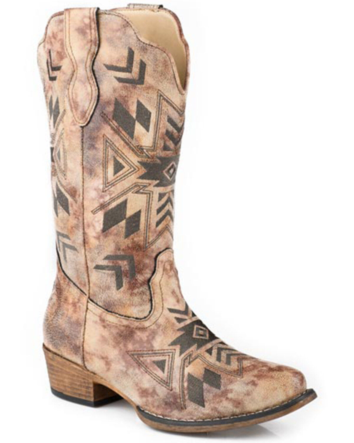 Women's Roper Riley Southwestern Western Boots - Snip Toe