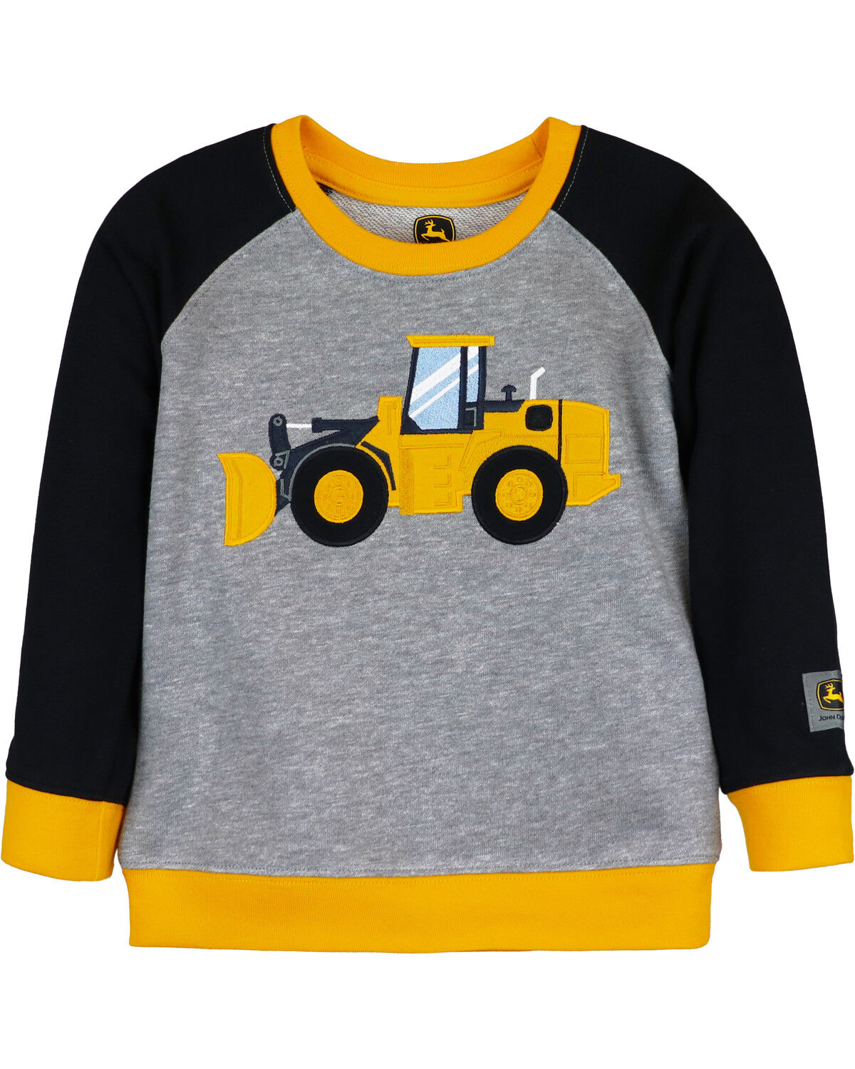 Boys' John Deere Toddler Construction Crew Embroidered Long Sleeve T-S