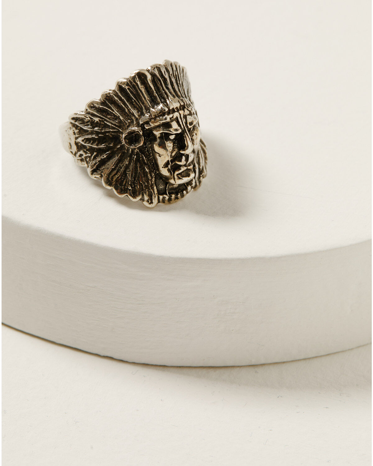Men's Broken Arrow Jewelry Chief Ring