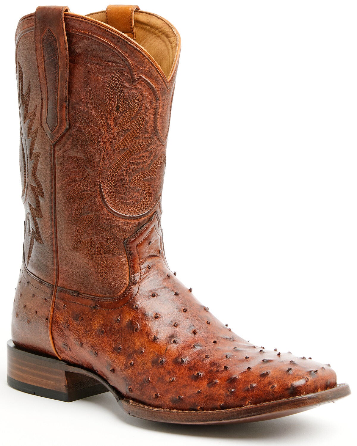 Men's Cody James Black 1978 The Hayward Exotic Ostrich Western Boots