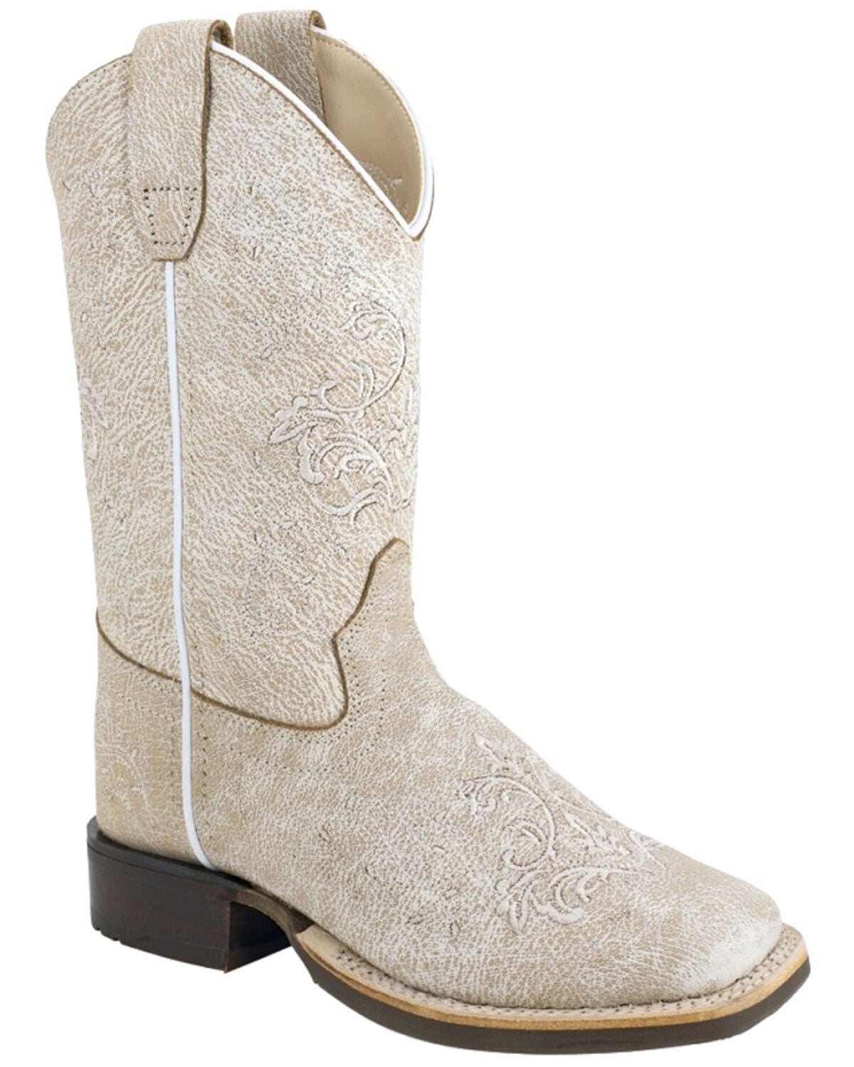 Girls' Old West Little Western Boots - Broad Square Toe