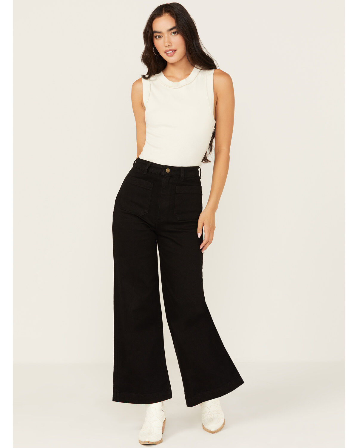 Women's Rolla's High Rise Wide Leg Stretch Sailor Jeans