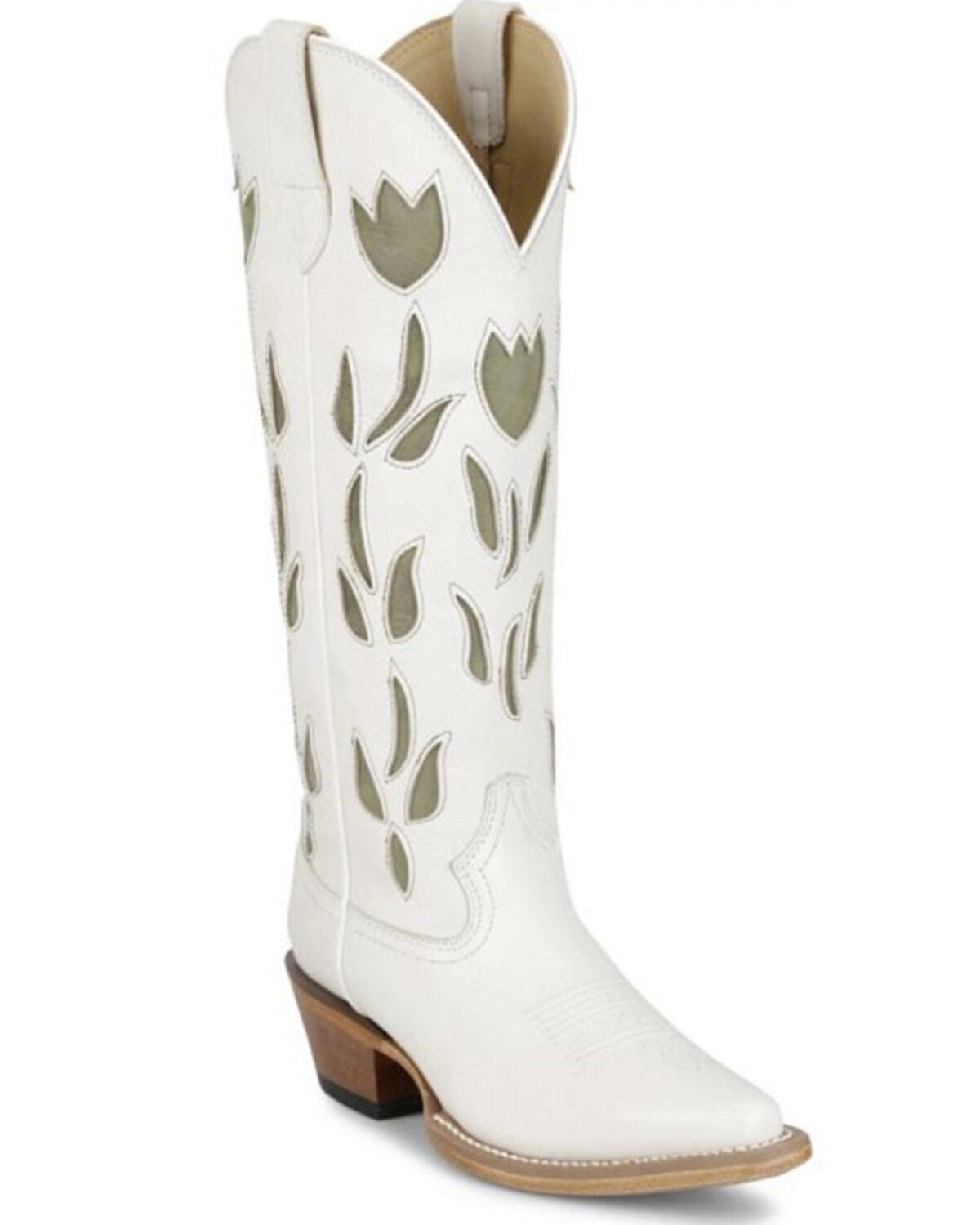 Women's Justin May Vintage Tall Western Boots - Snip Toe