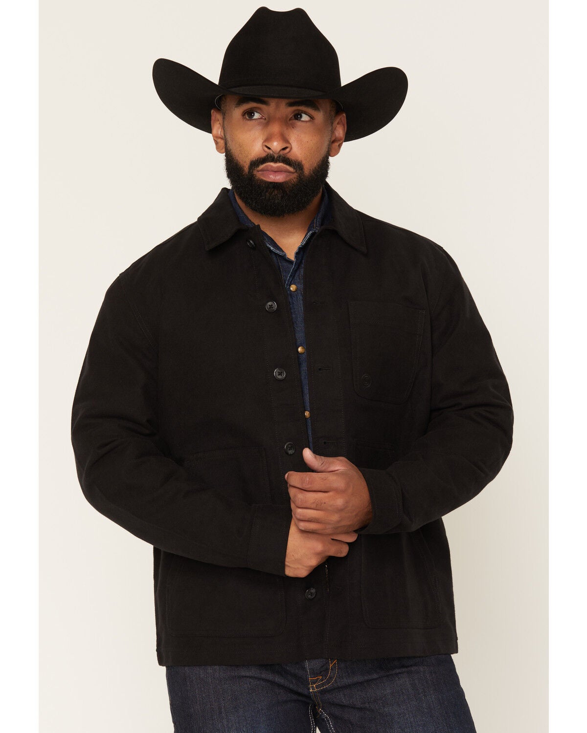 Men's Cody James El Paso Unlined Moleskin Chore Coat