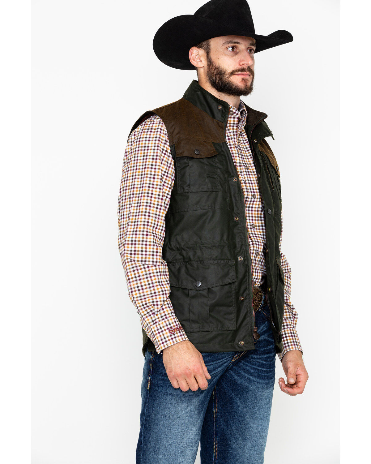 Men's Outback Trading Co. Brant Oil Dual Entry Vest