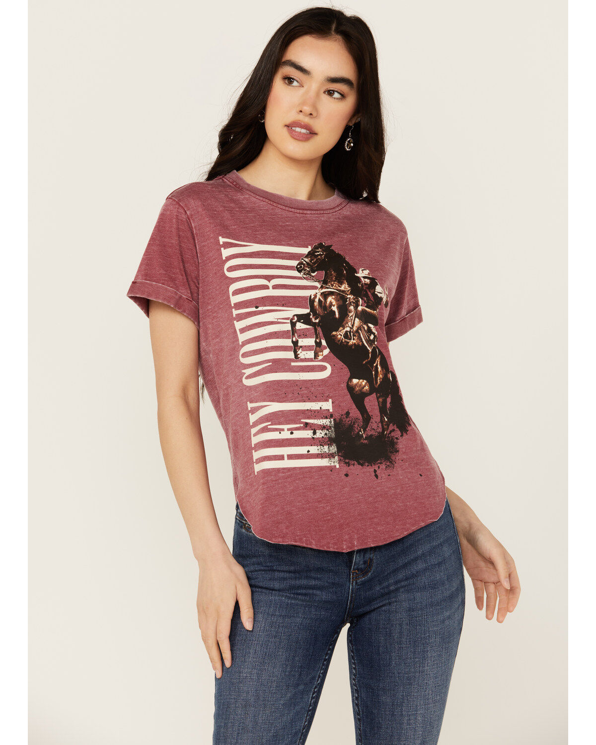 Women's Idyllwind Hey Cowboy Short Sleeve Graphic Tee