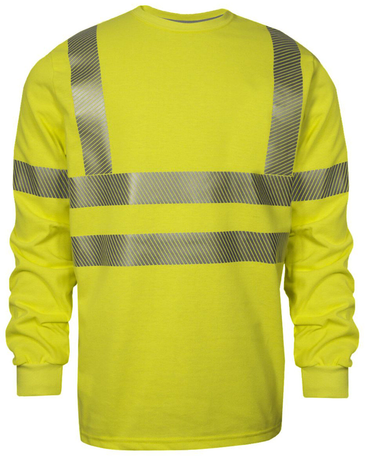 Men's National Safety Apparel 2X-3X FR Vizable Hi-Vis Long Sleeve Work