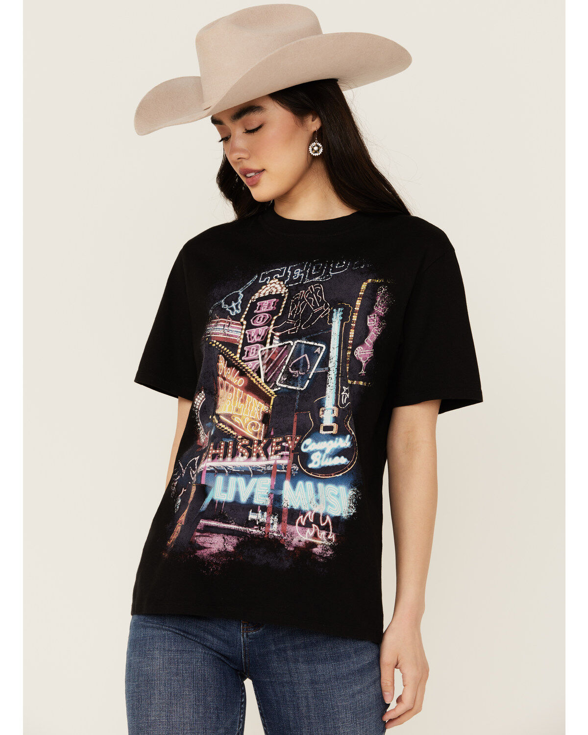 Women's Idyllwind Howdy Darlin Short Sleeve Boyfriend Graphic Tee