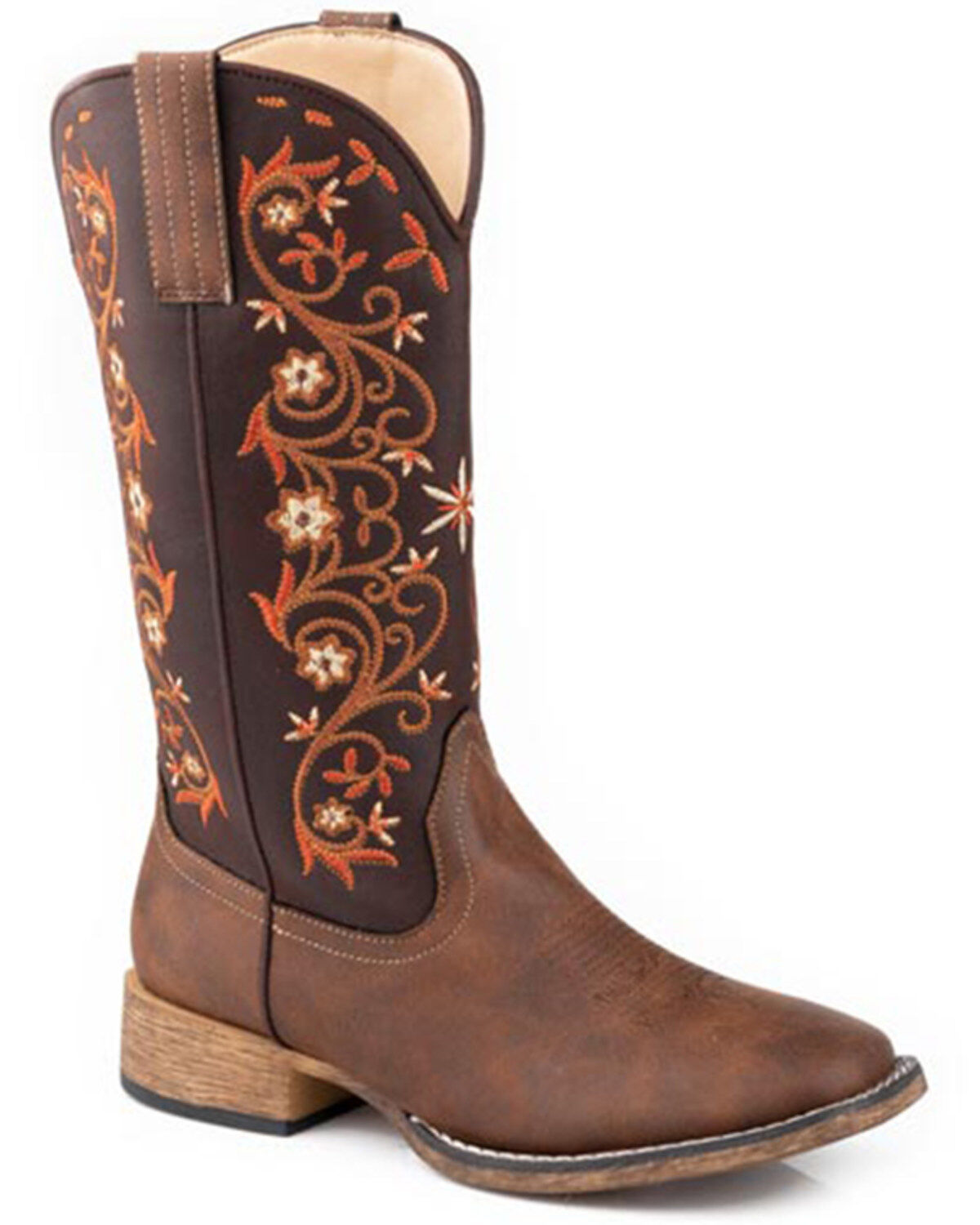 Women's Roper Bailey Vines Western Boots - Square Toe