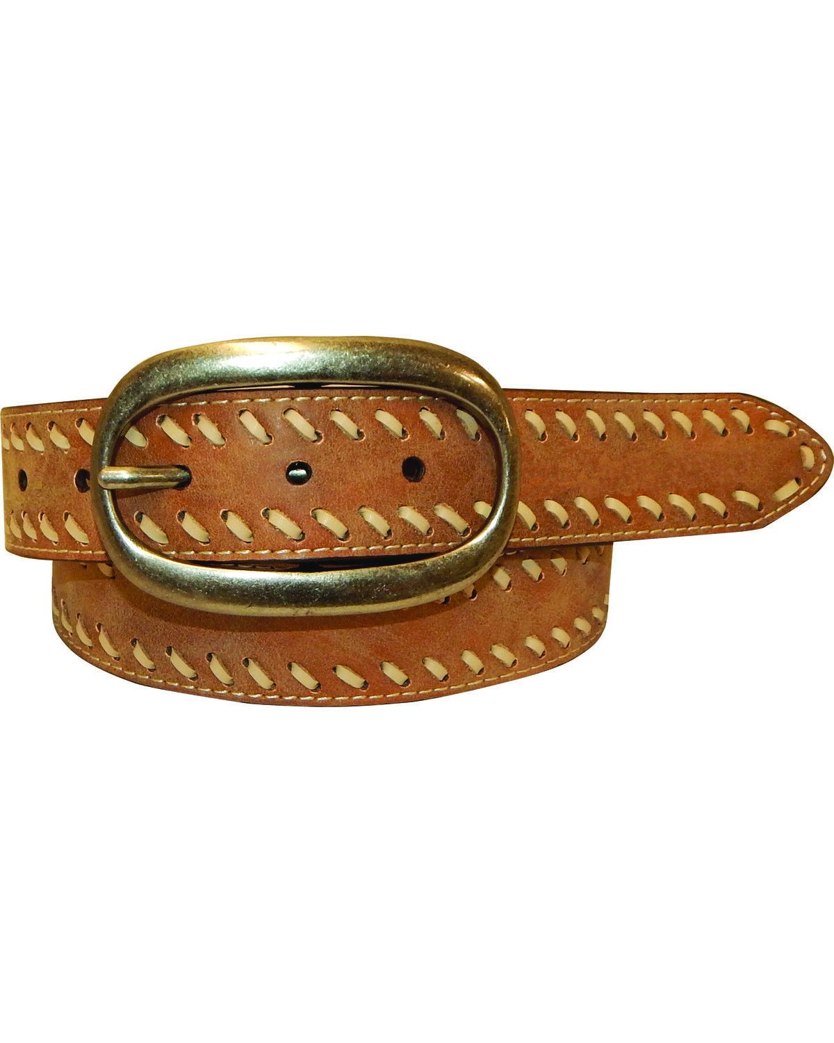 Women's Cowgirls Rock Vintage Leather Belt