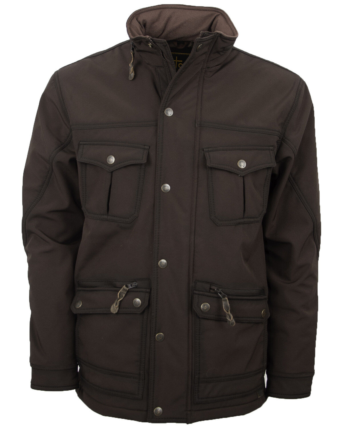 Men's STS Ranchwear Brown The Brazos Softshell Jacket