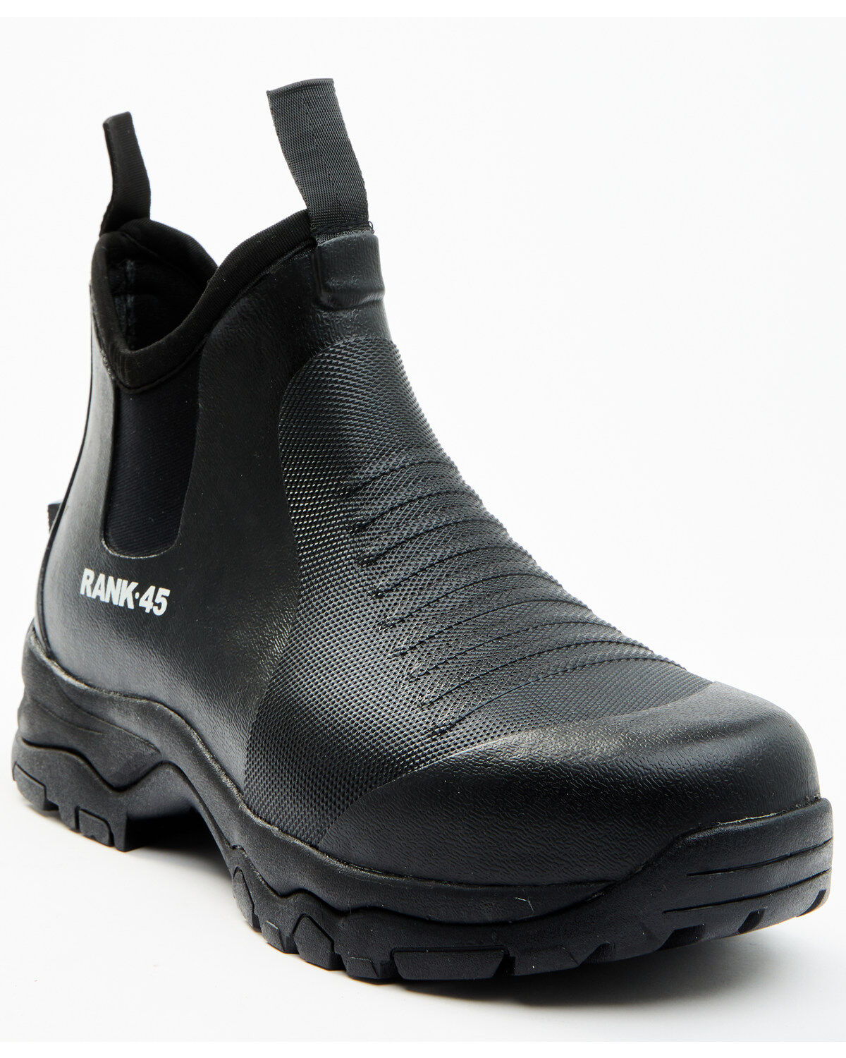 Men's RANK 45 6.5" Rubber Ankle Boots - Round Toe