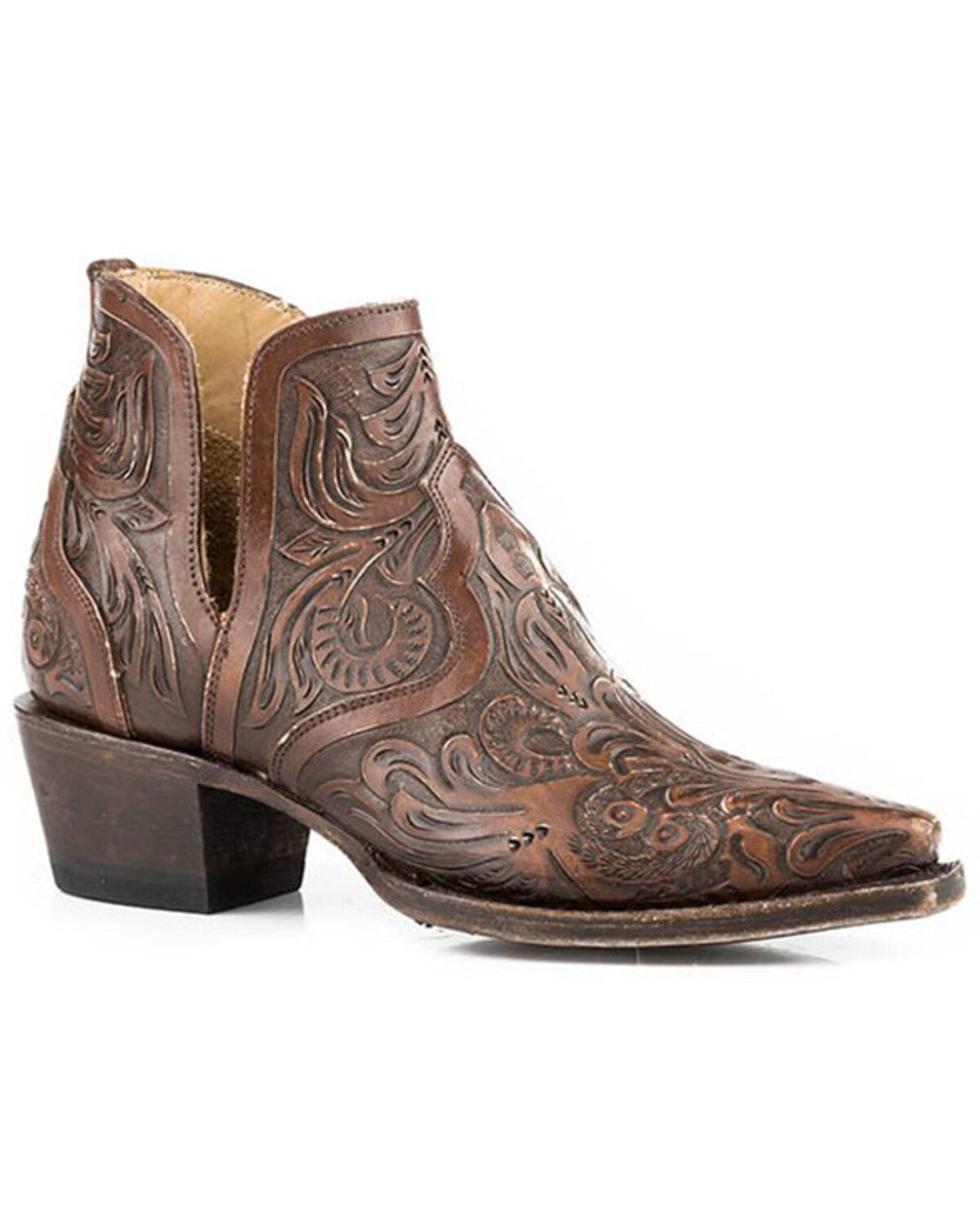 Women's Stetson Aviana Western Booties - Snip Toe