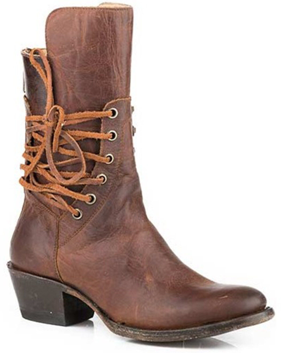 Women's Stetson Emory Western Boots - Round Toe