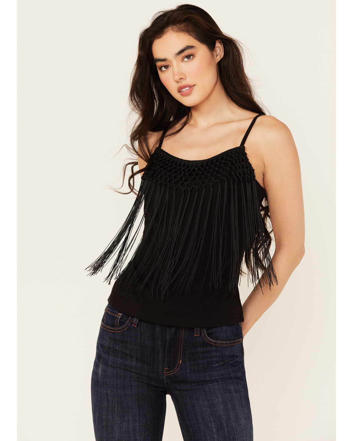 Women's Idyllwind Farriswood Fringe Tank Top