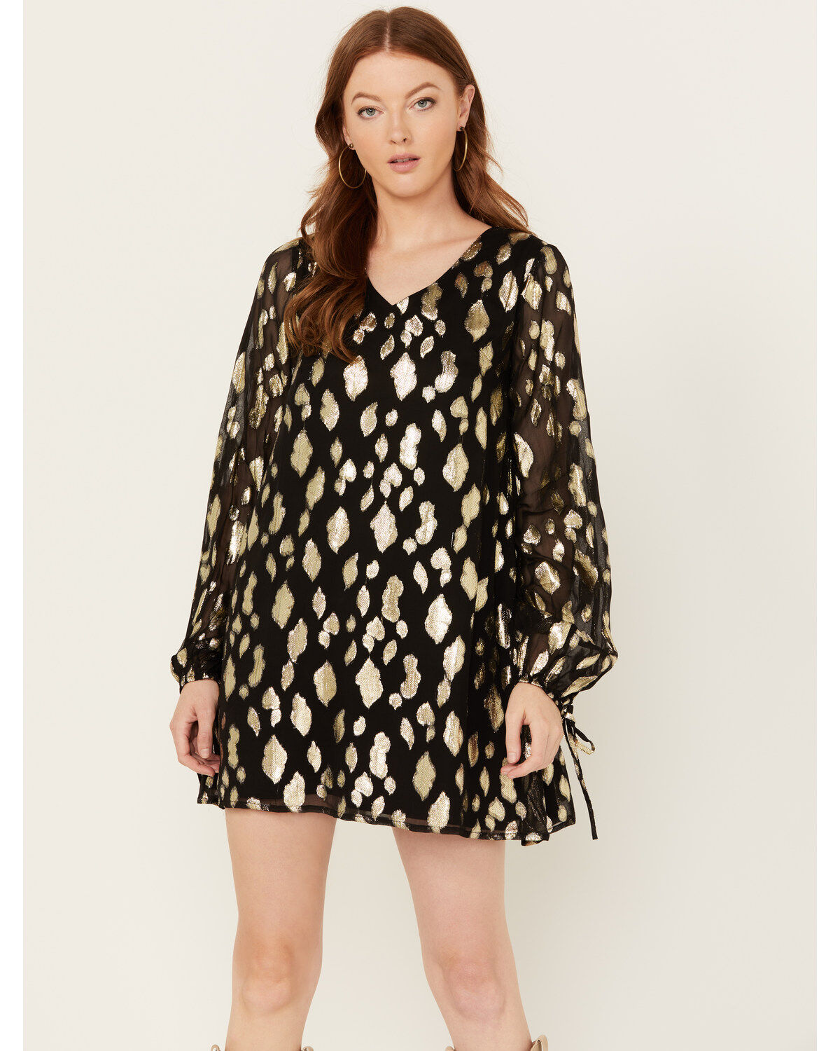 Women's En Creme Long Sleeve Mini Dress