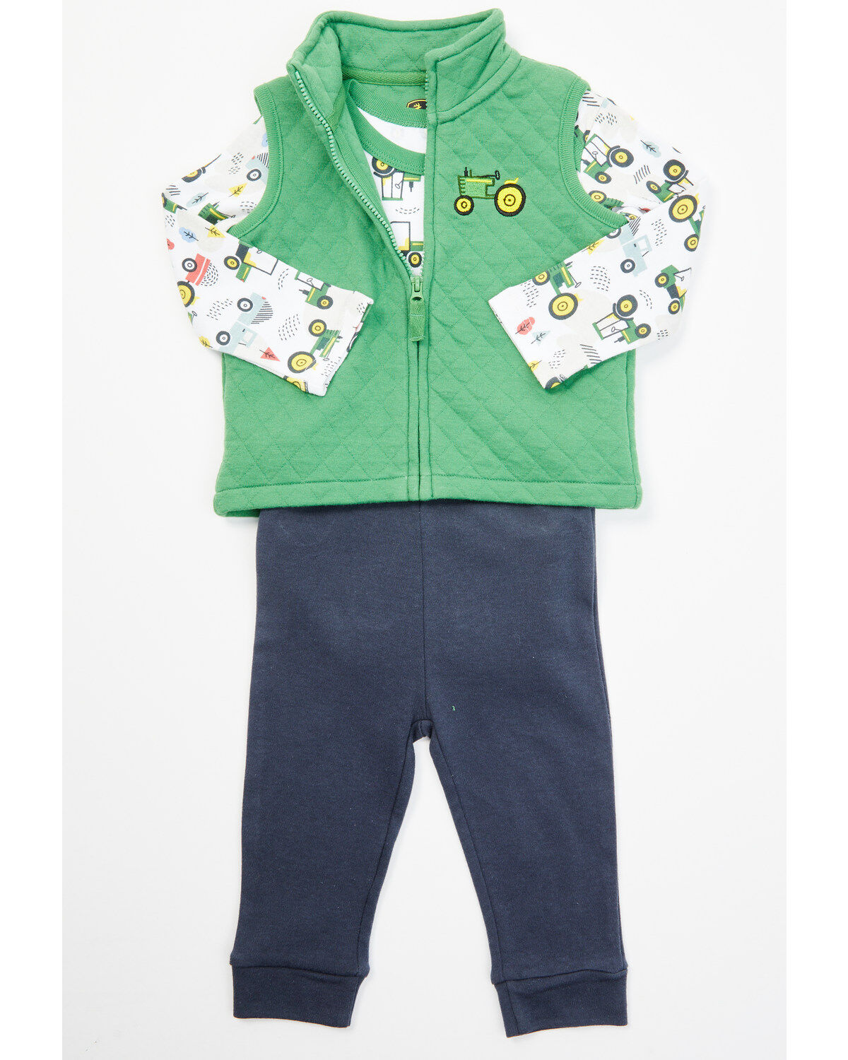 Girls' John Deere Infant Tractor Set - 3 Piece