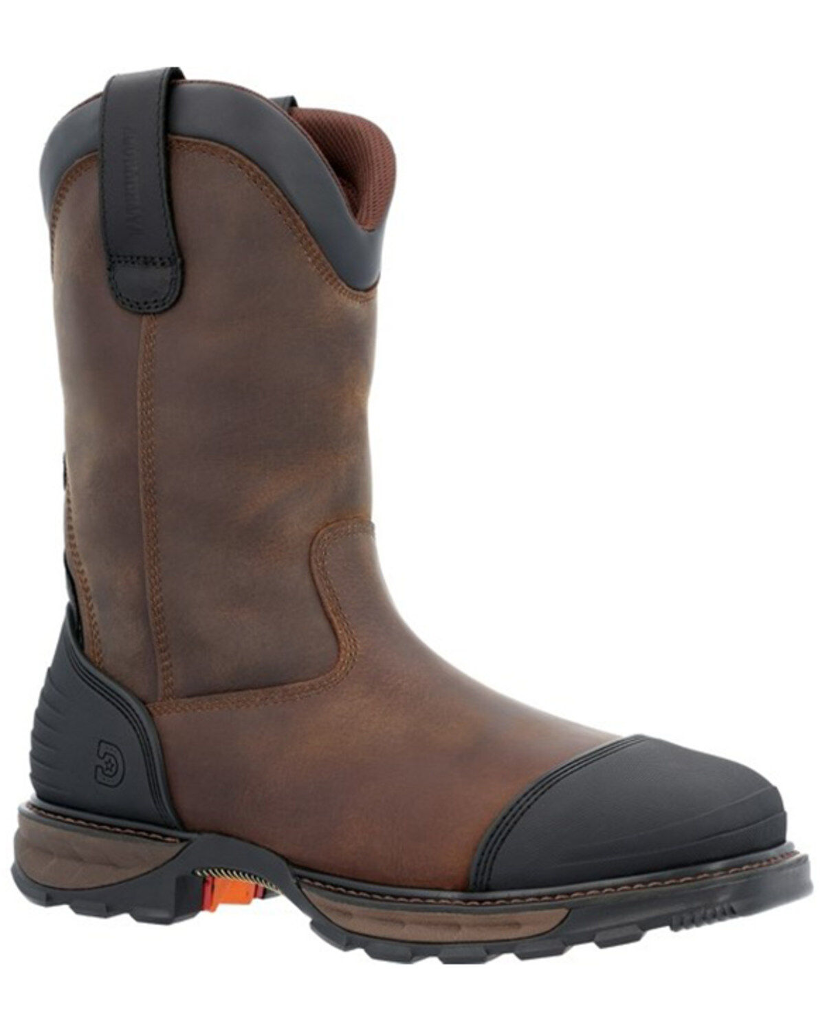 Men's Durango 11" Waterproof Western Work Boots - Steel Toe