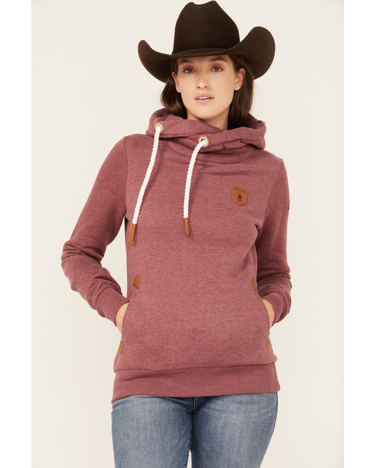 Women's Wanakome Artemis Cowl Neck Hoodie