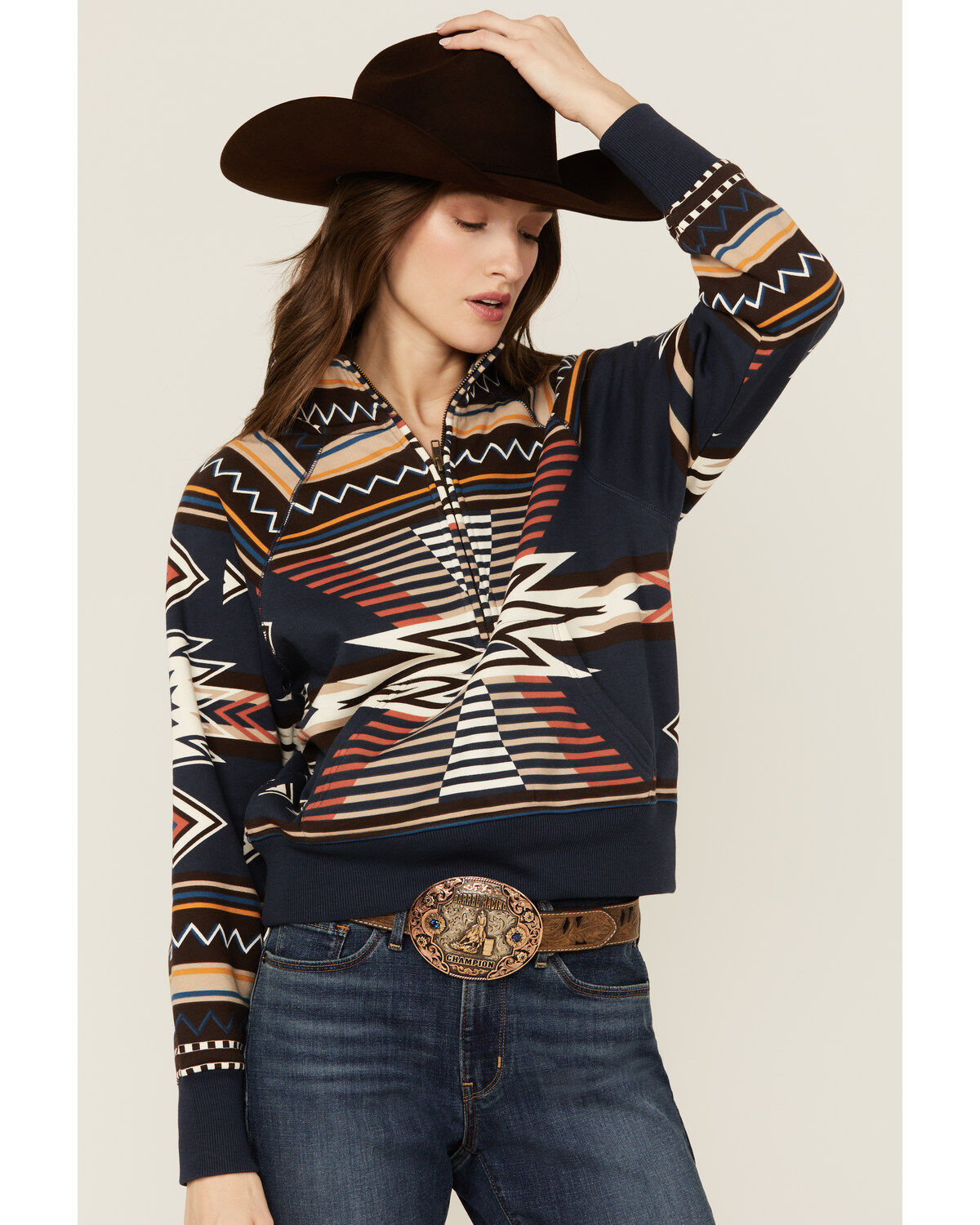 Women's Shyanne Southwestern Print Pullover