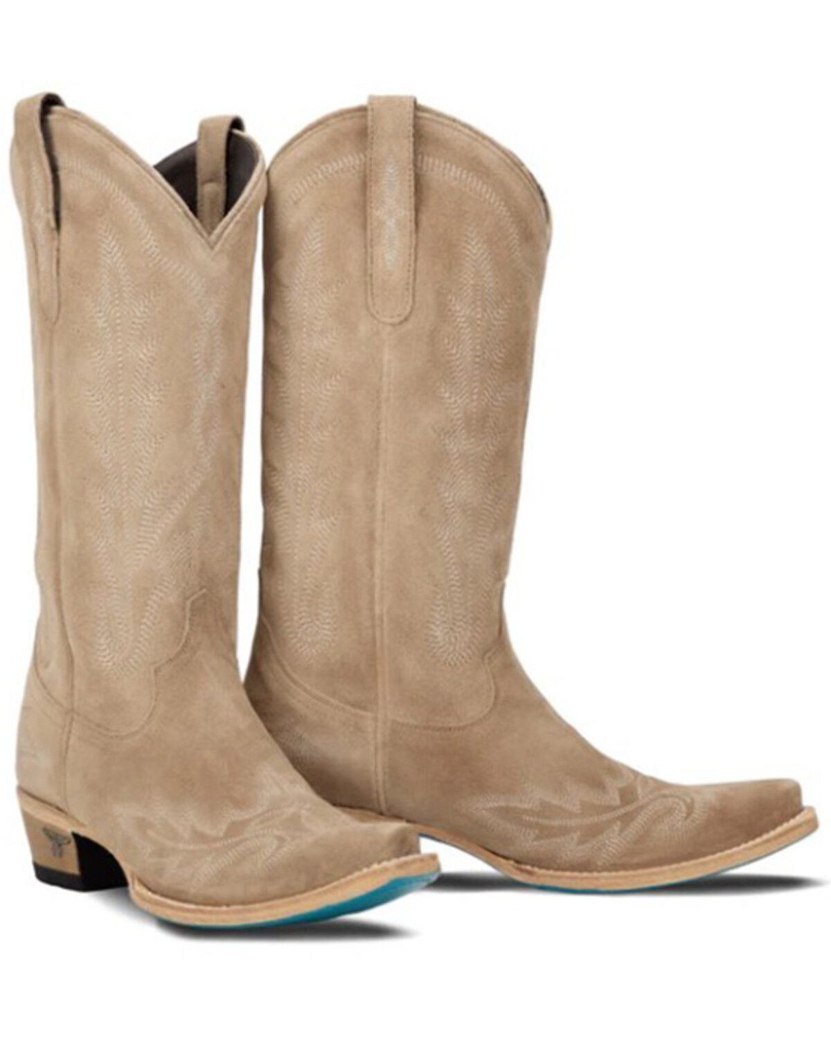 Women's Lane Lexington Suede Tall Western Booties - Snip Toe