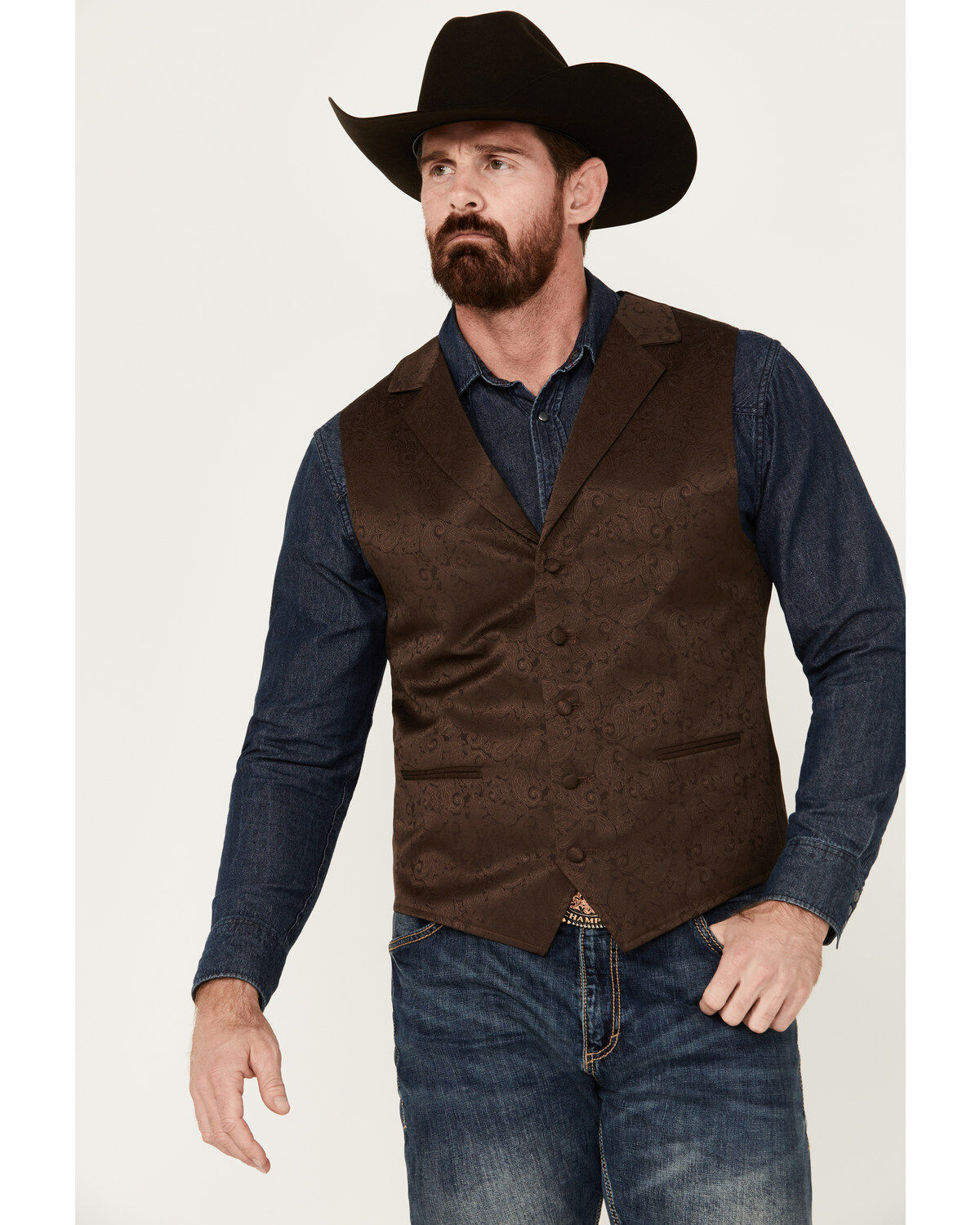 Men's Cody James Nashville Paisley Print Dress Vest