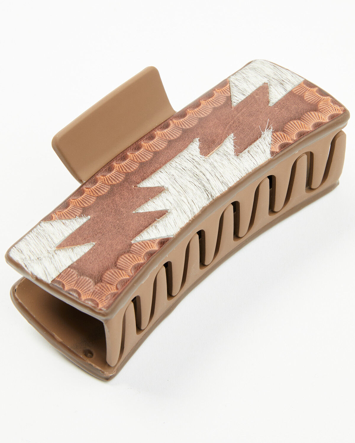 Women's Shyanne Hairon Leather Hair Clip