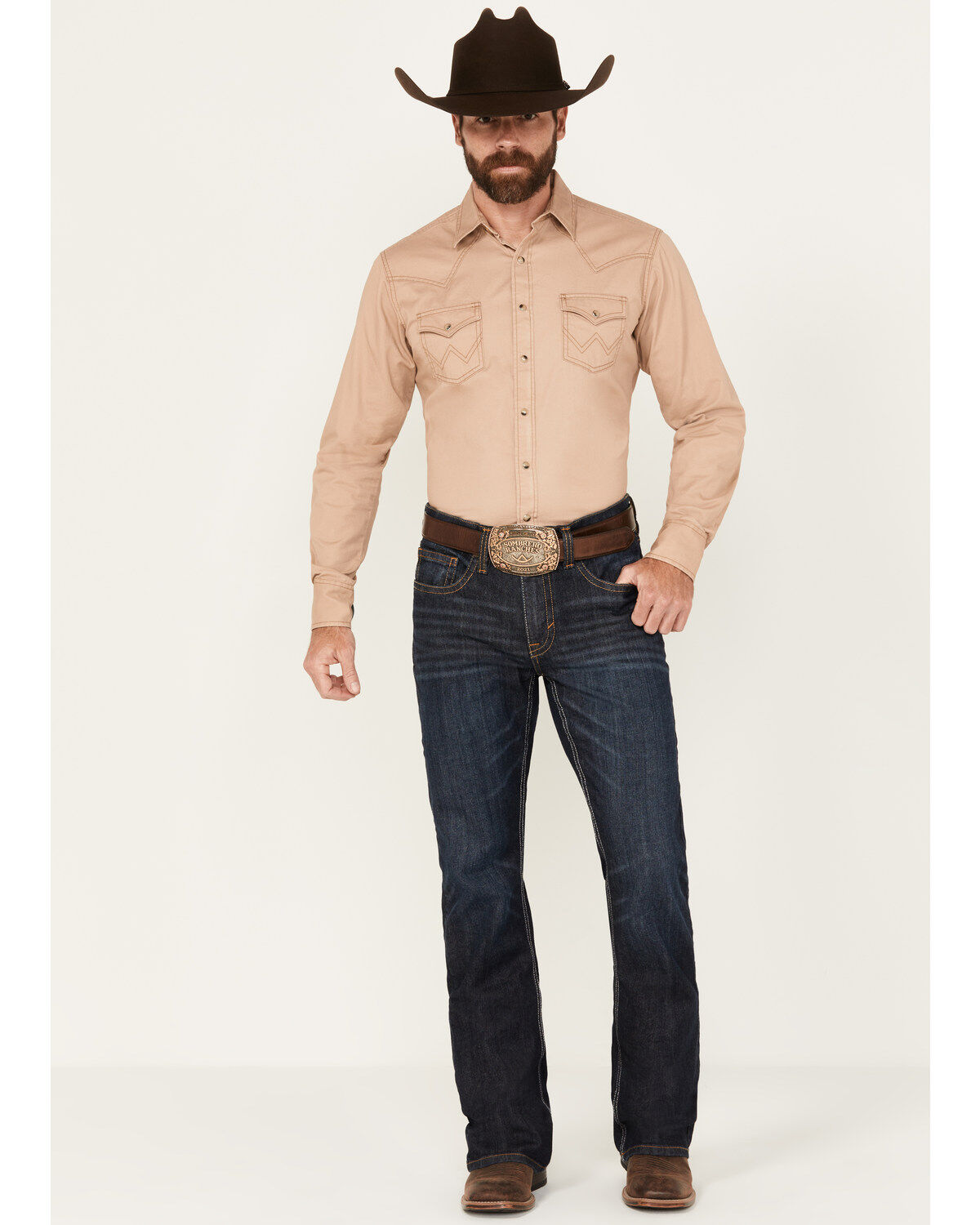 Men's Cody James Night Hawk Dark Wash Slim Bootcut Stretch Denim Jeans