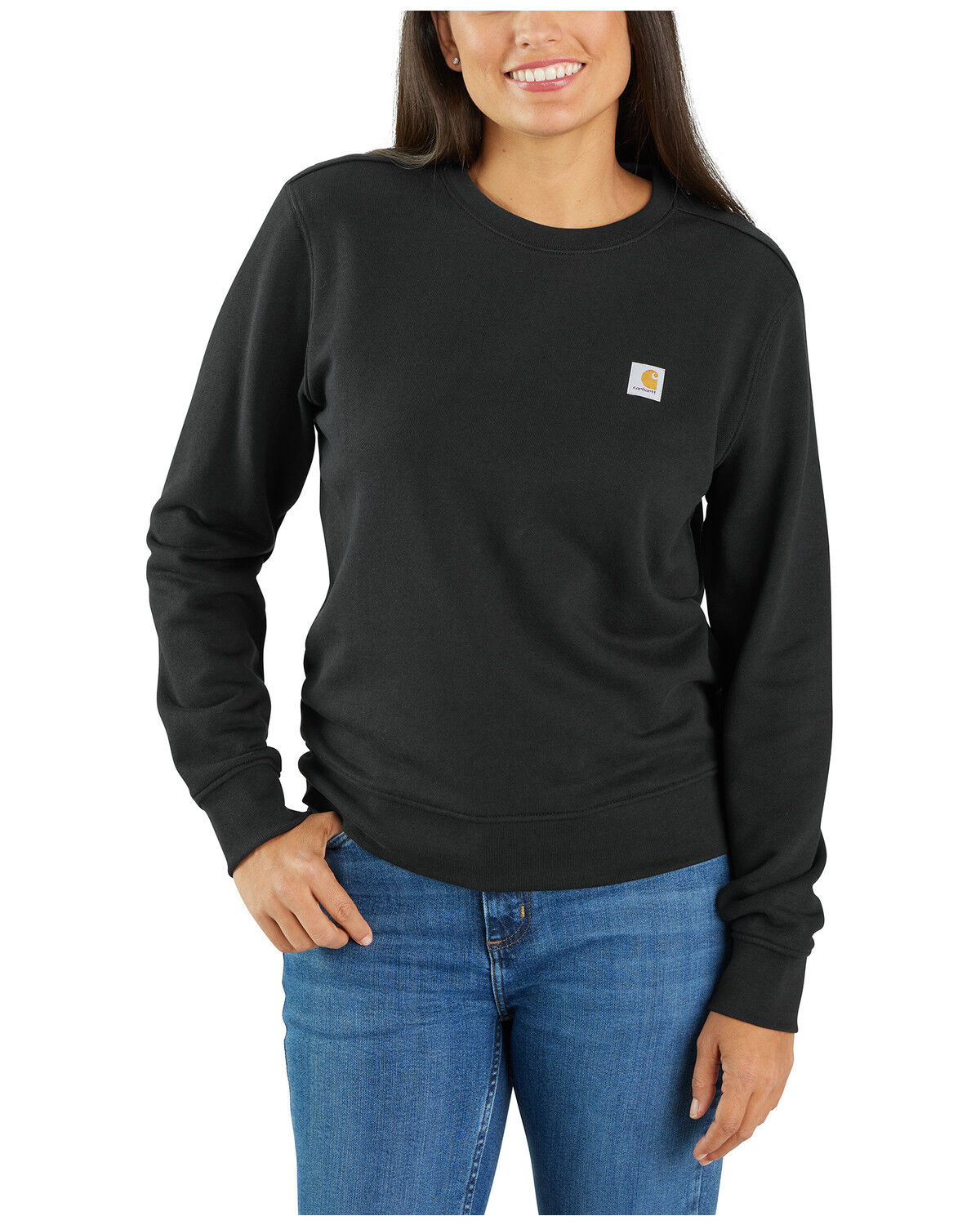 Women's Carhartt Relaxed Fit Midweight French Terry Crewneck Sweatshir
