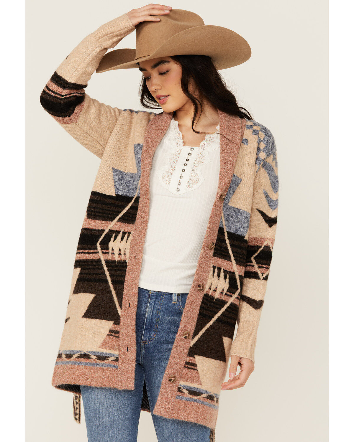 Women's Idyllwind Kimbark Southwestern Print Cardigan