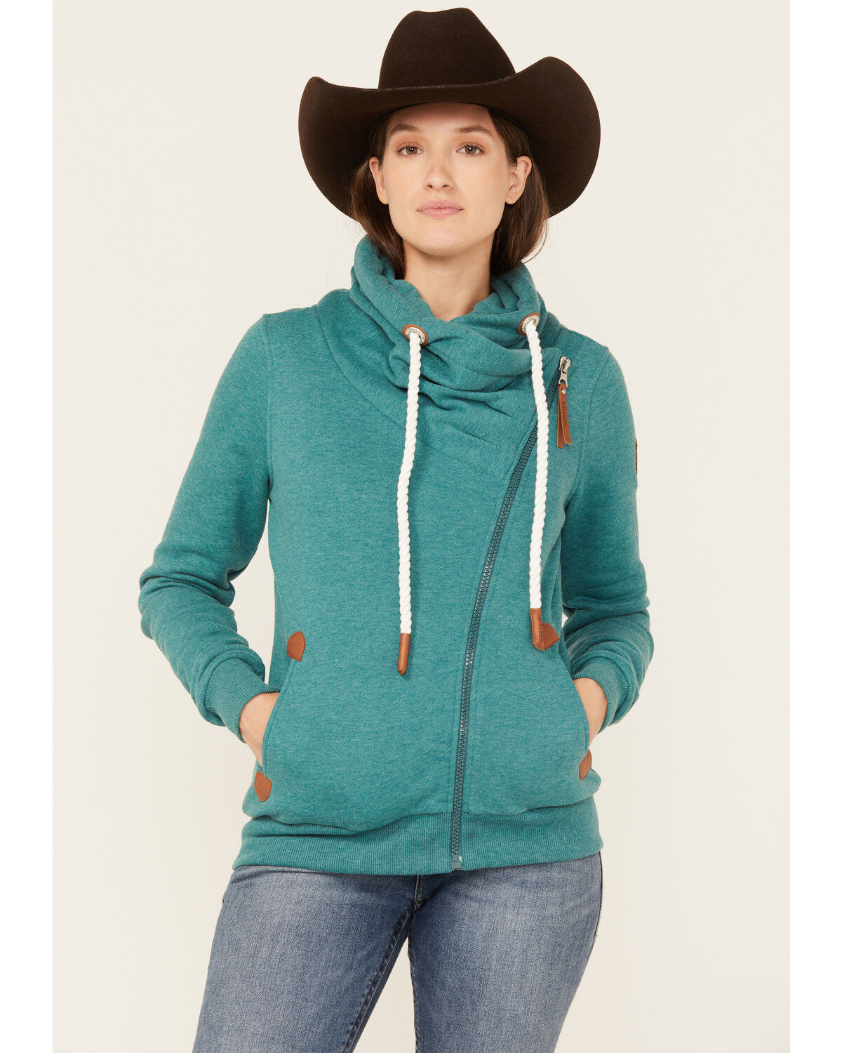 Women's Wanakome Hestia Asymmetrical Zip Hoodie