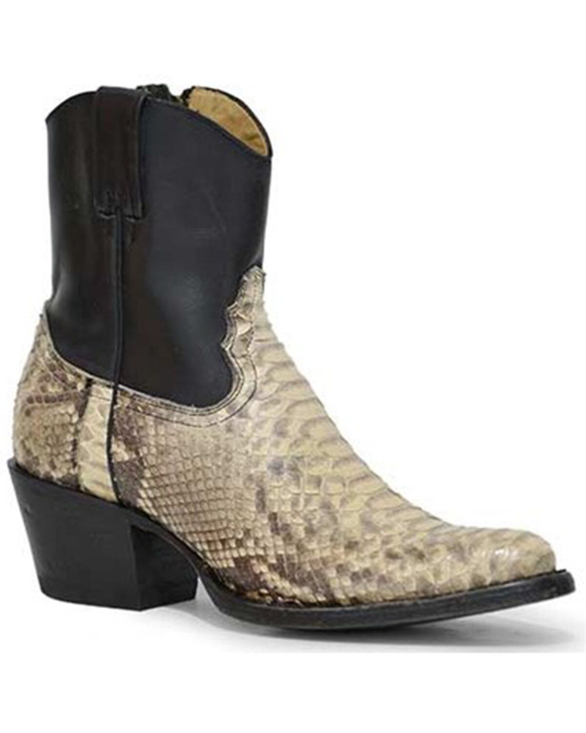 Women's Stetson Sydney Exotic Python Western Boots - Snip Toe