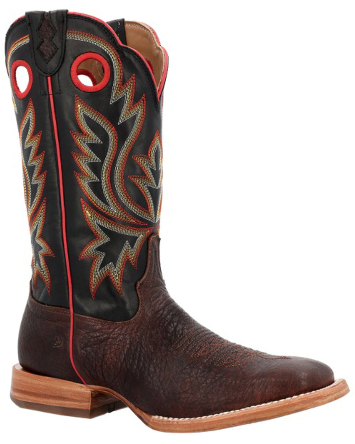 Men's Durango PRCA Collection Shrunken Bullhide Western Boots - Broad