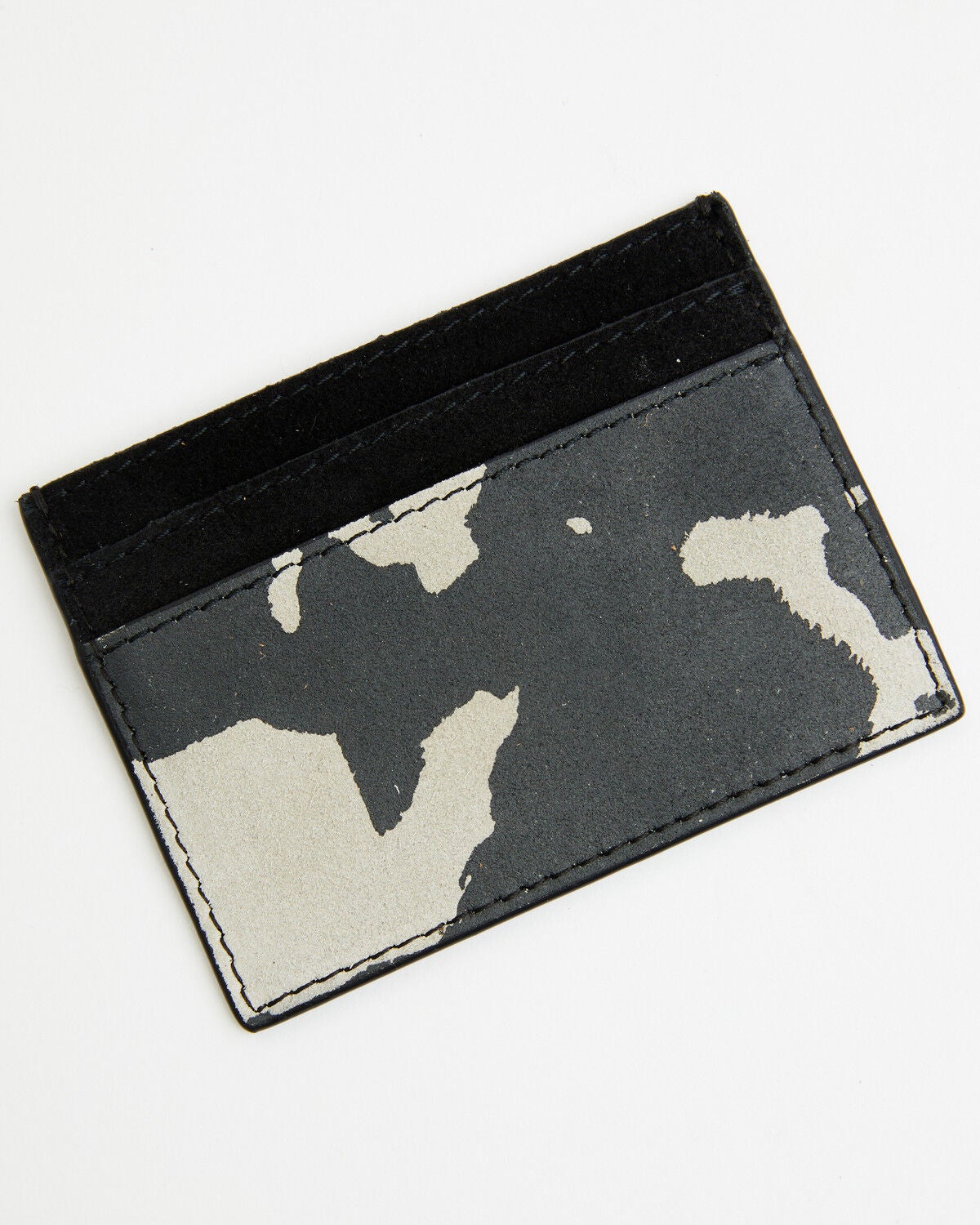 Women's Shyanne Cow Print Suede Credit Card Wallet