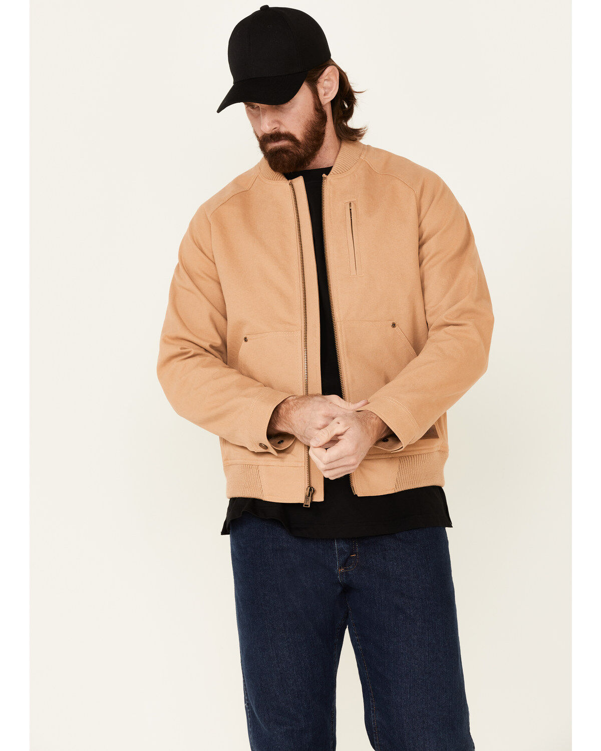 Men's Pendleton Pinehurst Canvas Bomber Jacket