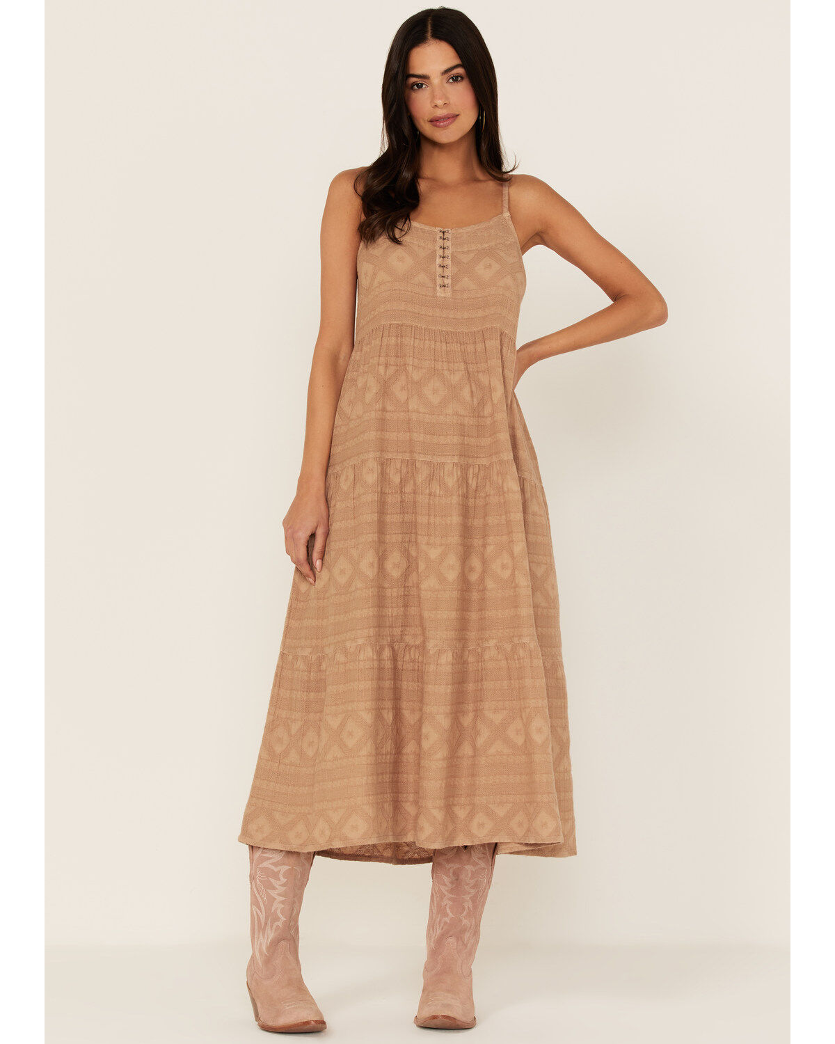 Women's Cleo + Wolf Tiered Midi Dress