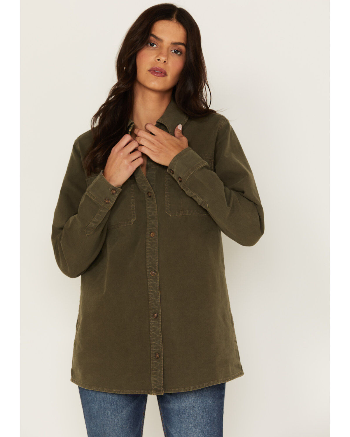 Women's Cleo + Wolf Oversized Shacket