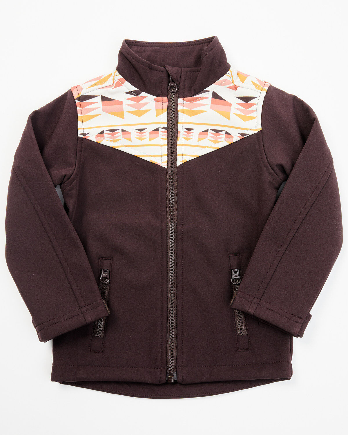 Girls' Shyanne Toddler Southwestern Print Softshell Jacket