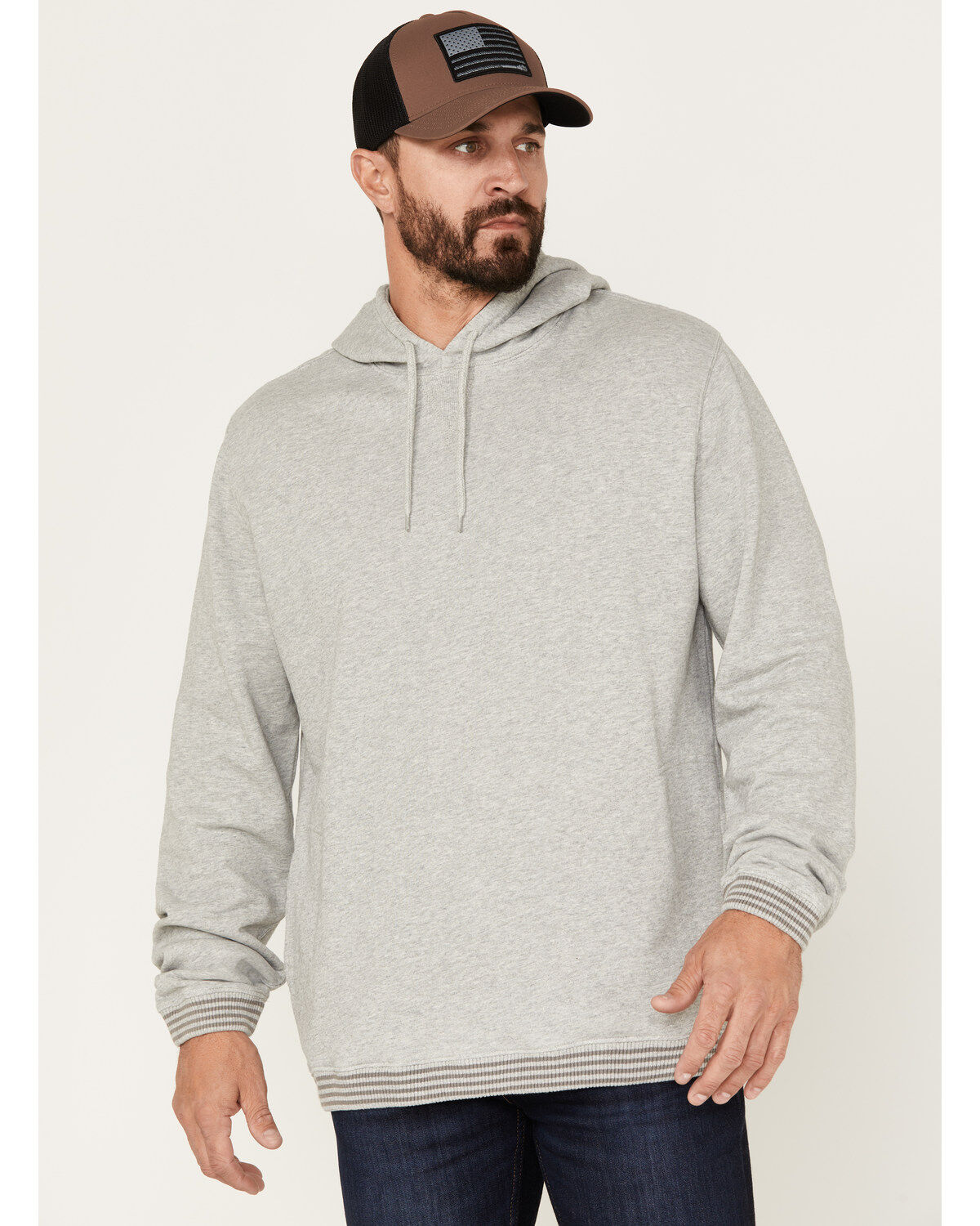 Men's Brixton Collegiate Pocket Hooded Sweatshirt