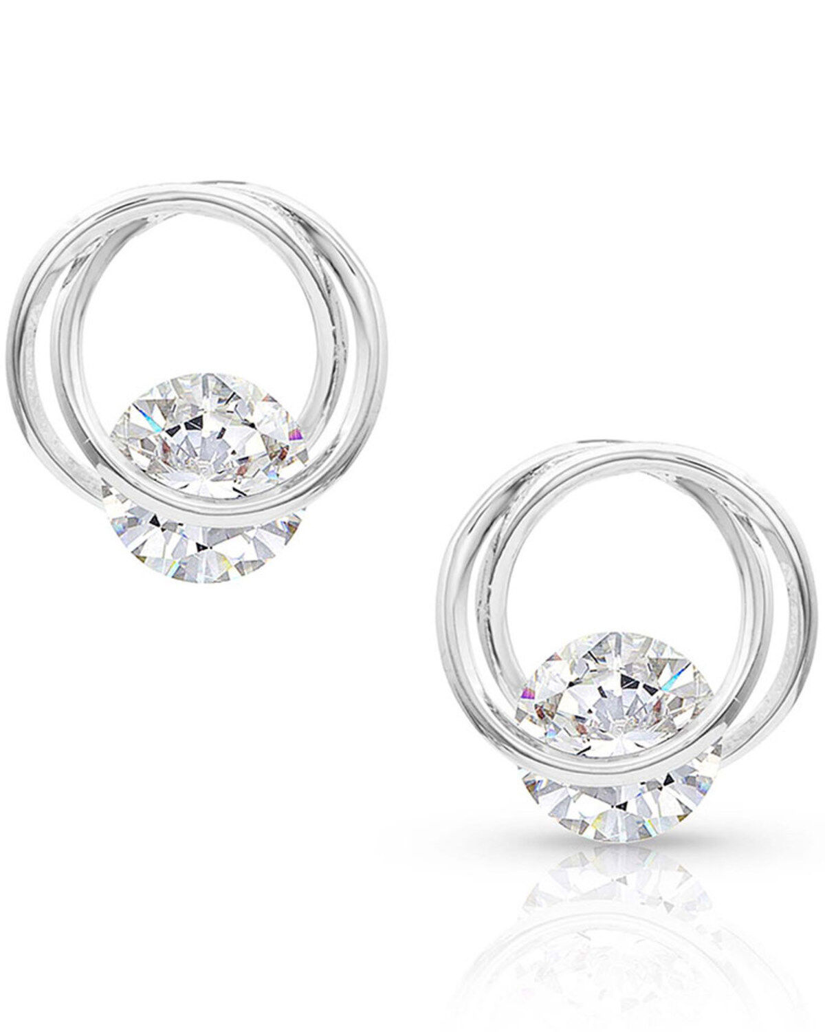 Women's Montana Silversmiths Twisting Hold Post Earrings