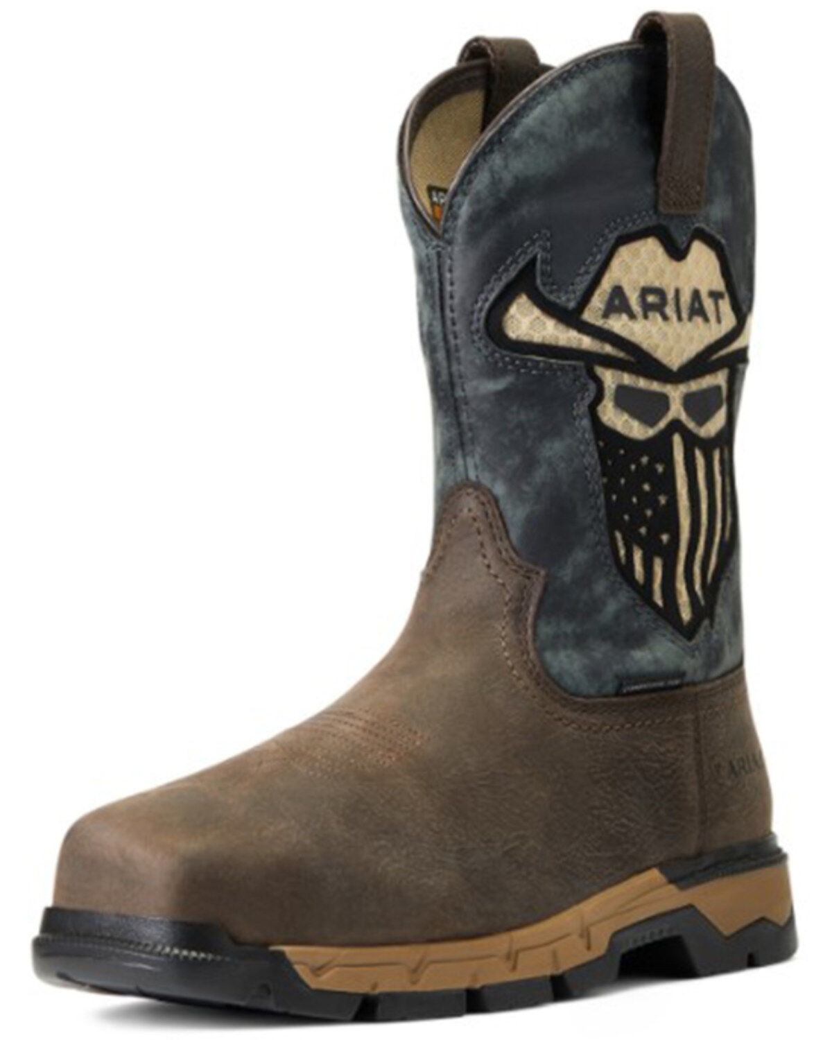 Men's Ariat Rebar Flex Western VentTek Incognito Composite Work Boots