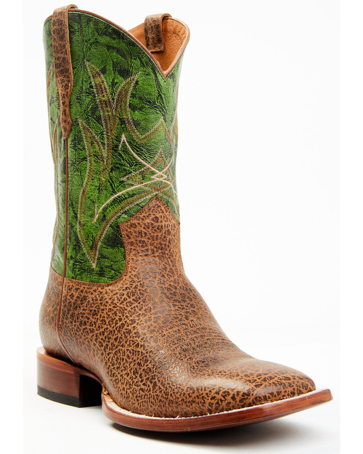 Men's Cody James Ozark Apple Leather Western Boot - Broad Square Toe